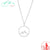 Pendentif Montagne en Acier Inoxydable