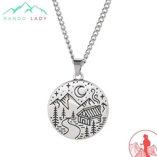 pendentif montagne chic