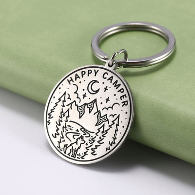 porte clé pour fan de camping