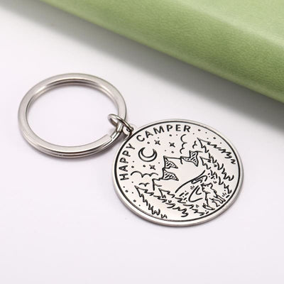 porte clé pour fan de camping