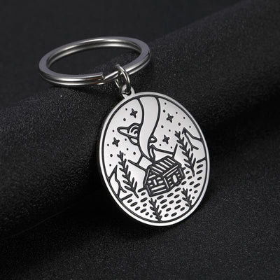 porte clé pour fan de camping